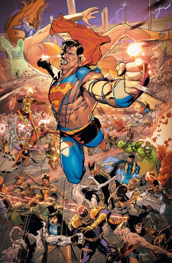 DC K.O. #1 (OF 5) CVR J JAVIER FERNANDEZ FOIL VAR 10/08/25