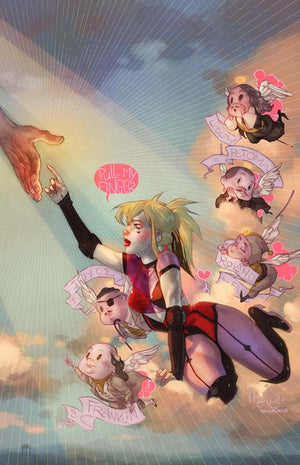 HARLEY-QUINN-FARTACULAR-SILENT-BUTT-DEADLY-#1-ONE-SHOT-CVR-C-BEN-CALDWELL-CARD-STOCK-VAR