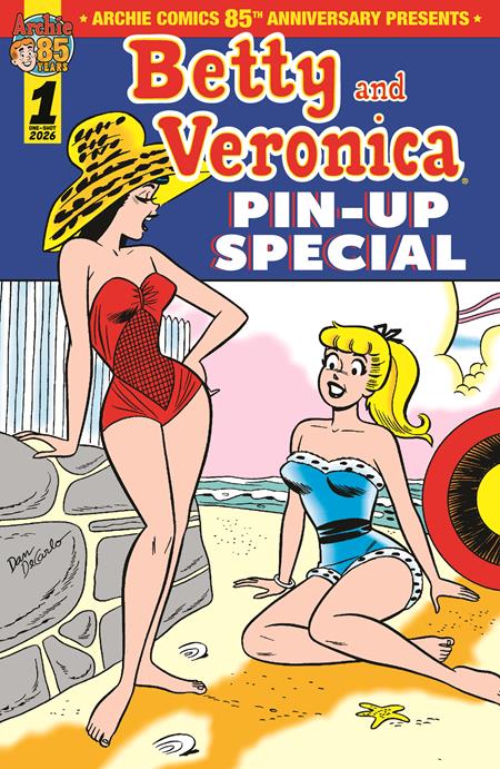 ARCHIE COMICS 85TH ANNIVERSARY PRESENTS BETTY & VERONICA PIN UP SPECIAL #1 (ONE SHOT) CVR A DAN DECARLO 03/25/2026