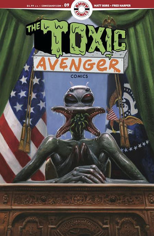 TOXIC AVENGER COMICS #9 (MR) 03/25/2026