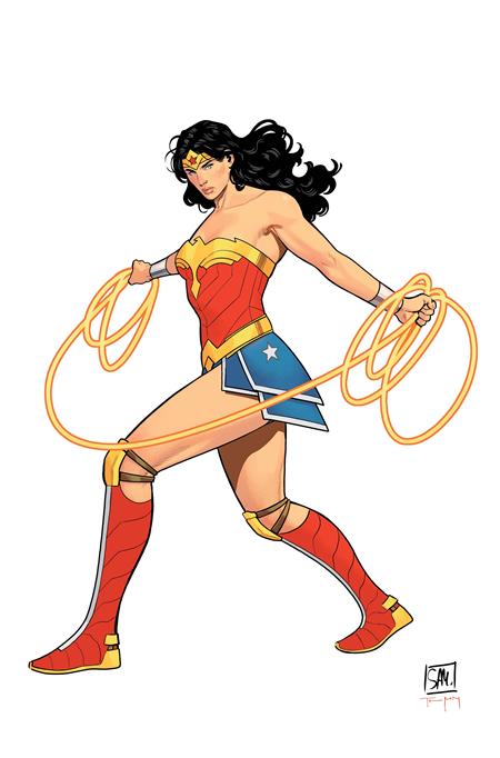 WONDER WOMAN #31 CVR G DANIEL SAMPERE CORNER BOX SPOT FOIL VAR 03/18/2026