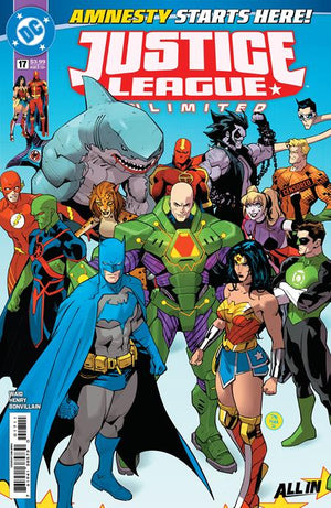 JUSTICE LEAGUE UNLIMITED #17 CVR A DAN MORA 03/25/2026