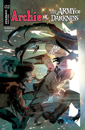 ARCHIE X ARMY OF DARKNESS #2 CVR E STUART SAYGER VAR 03/11/2026