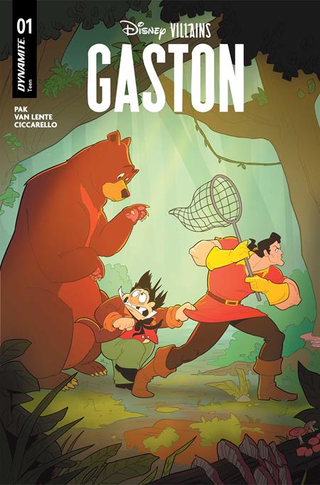 DISNEY VILLAINS GASTON #1 CVR B TED BRANDT AND RO STEIN  VAR 03/04/2026