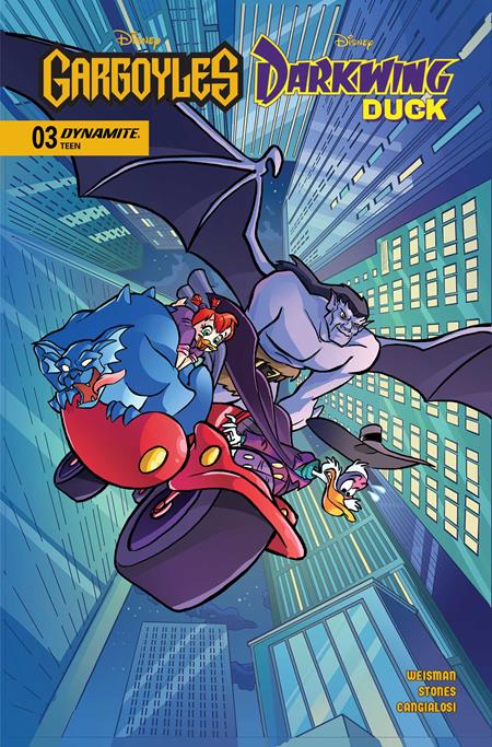 GARGOYLES DARKWING DUCK #3 CVR A TAD STONES 03/04/2026