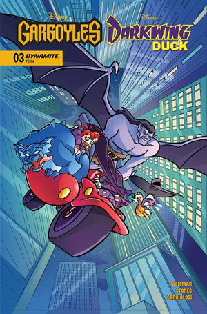 GARGOYLES DARKWING DUCK #3 CVR A TAD STONES 03/04/2026