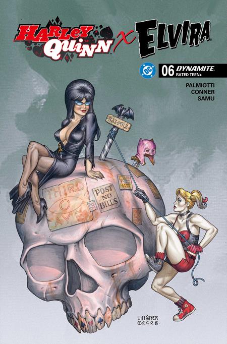HARLEY QUINN X ELVIRA #6 CVR C JOSEPH MICHAEL LINSNER VAR 03/18/2026