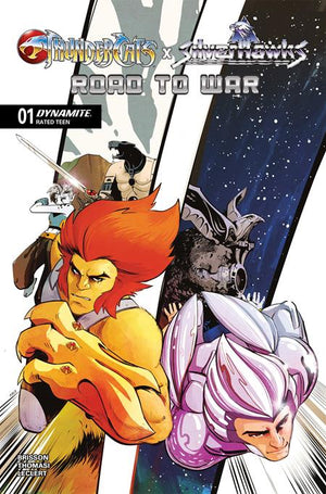 THUNDERCATS X SILVERHAWKS ROAD TO WAR (ONE SHOT) CVR A SEBASTIAN PIRIZ 03/18/2026