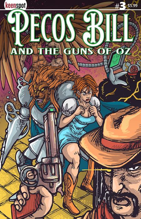 PECOS BILL & THE GUNS OF OZ #3 CVR B BRYCE OQUAYE VAR (MR) 03/25/2026