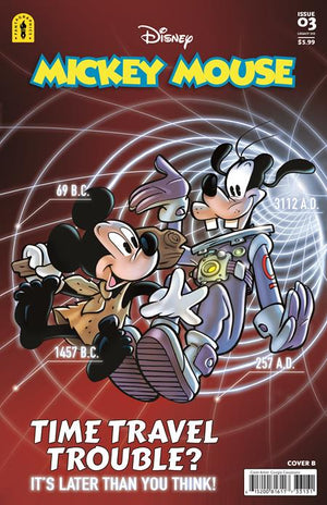 MICKEY MOUSE LEGACY #333 RIPPLES IN TIME PART 2 (OF 2) CVR B GIORGIO CAVAZZANO VAR 03/18/2026