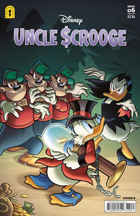 UNCLE SCROOGE LEGACY #466 BY MOONLIGHTS BLIGHT CVR B ANDREA FRECCERO VAR 03/25/2026