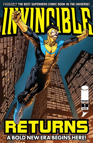 INVINCIBLE RETURNS FACSIMILE EDITION #1 CVR A DAVID FINCH & FCO PLASCENCIA 03/25/2026