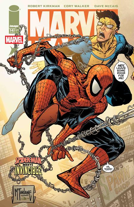 MARVEL TEAMUP #14 FACSIMILE EDITION CVR D TODD MCFARLANE & DAVE MCCAIG VAR 03/04/2026