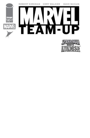 MARVEL TEAMUP #14 FACSIMILE EDITION CVR G BLANK SKETCH VAR 03/04/2026