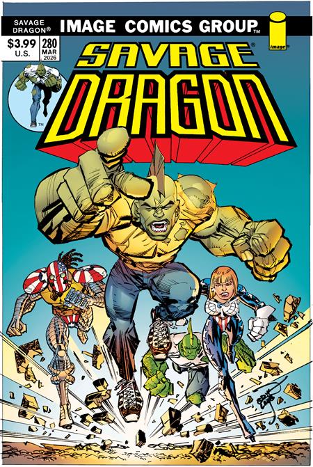 SAVAGE DRAGON #280 CVR B ERIK LARSEN 70S TRADE DRESS VAR (MR) 03/18/2026