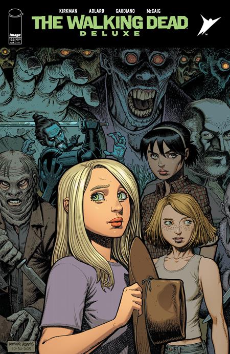 WALKING DEAD DELUXE #133 CVR D ARTHUR ADAMS & DAVE MCCAIG VAR (MR) 03/18/2026