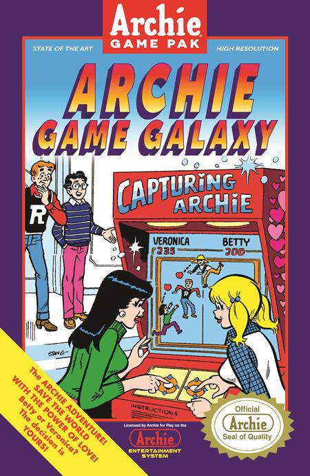 ARCHIE COMICS 85TH ANNIVERSARY PRESENTS ARCHIE GAME GALAXY #1 (ONE SHOT) CVR B STAN GOLDBERG BOX ART VAR 04/29/2026