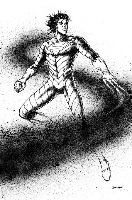 ABSOLUTE SUPERMAN #18 CVR D CHRIS BURNHAM CARD STOCK VAR 04/01/2026