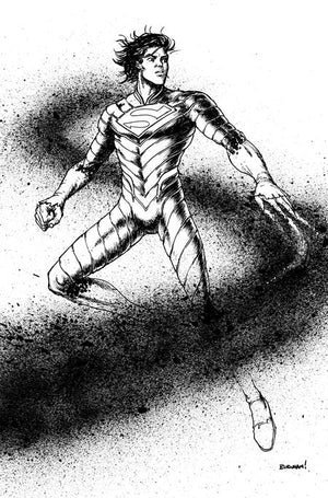 ABSOLUTE SUPERMAN #18 CVR D CHRIS BURNHAM CARD STOCK VAR 04/01/2026