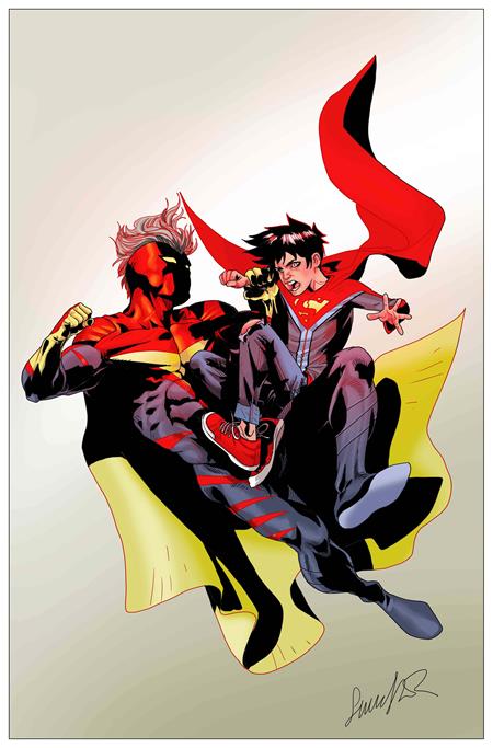 SUPERMAN UNLIMITED #12 CVR D SALVADOR LARROCA CARD STOCK VAR (THE REIGN OF THE SUPERBOYS) 04/15/2026