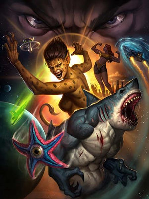 JUSTICE LEAGUE UNLIMITED #18 CVR E AARON BARTLING THINGS TO COME CARD STOCK VAR (DC K.O.) 04/22/2026