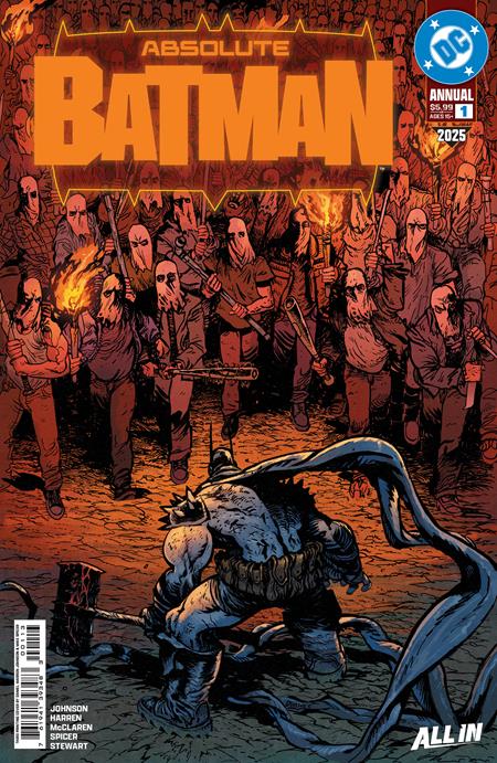 ABSOLUTE BATMAN 2025 ANNUAL #1 (ONE SHOT) 3RD PRINT CVR A DANIEL WARREN JOHNSON 04/15/2026