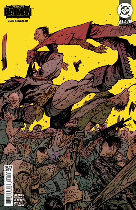 ABSOLUTE BATMAN 2025 ANNUAL #1 (ONE SHOT) 3RD PRINT CVR C DANIEL WARREN JOHNSON CARDSTOCK VAR 04/15/2026