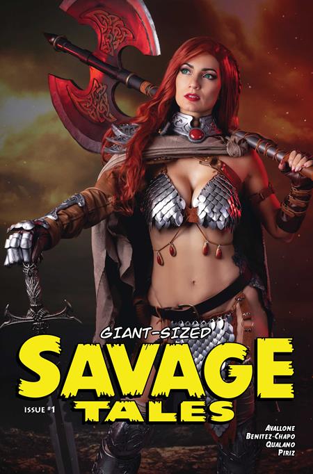 GIANT SIZED SAVAGE TALES (ONE SHOT) CVR C IVY COSPLAY RED SONJA VAR 04/29/2026