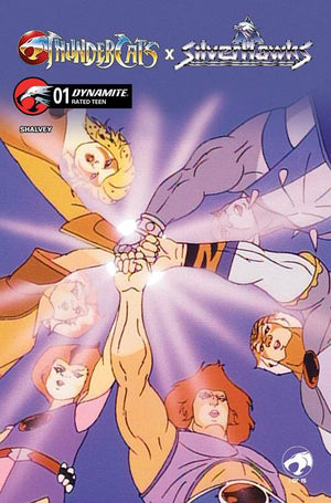 THUNDERCATS X SILVERHAWKS #1 CVR E ANIMATION ART VAR 04/08/2026