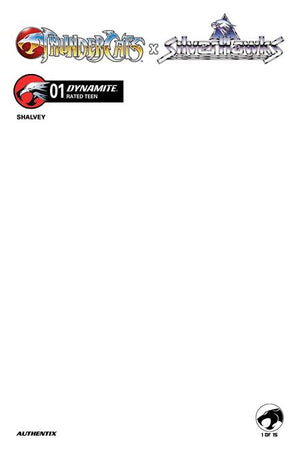 THUNDERCATS X SILVERHAWKS #1 CVR F BLANK AUTHENTIX VAR 04/08/2026