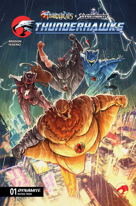 THUNDERCATS X SILVERHAWKS THUNDERHAWKS #1 CVR D ALESSANDRO RANALDI VAR 04/22/2026