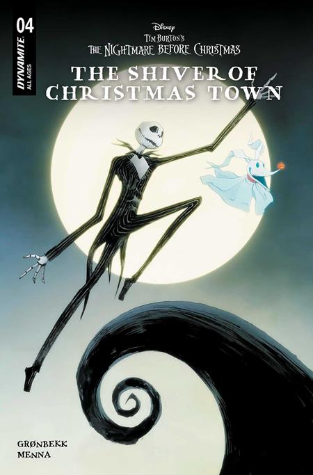 TIM BURTONS THE NIGHTMARE BEFORE CHRISTMAS THE SHIVER OF CHRISTMAS TOWN #4 CVR A JAE LEE 04/01/2026
