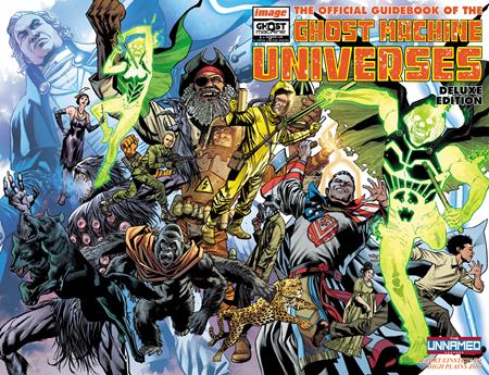 GHOST MACHINE THE OFFICIAL GUIDEBOOK #1 (OF 5) CVR B BRYAN HITCH & BRAD ANDERSON WRAPAROUND VAR 04/01/2026