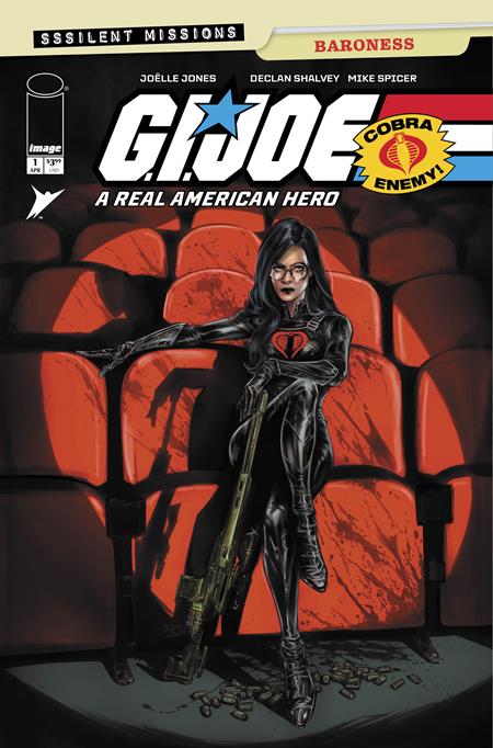 GI JOE A REAL AMERICAN HERO SSSILENT MISSIONS BARONESS #1 (ONE SHOT) CVR A JOELLE JONES 04/01/2026