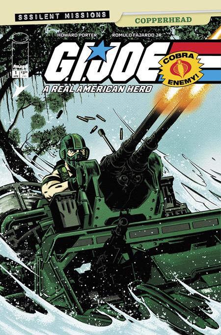 GI JOE A REAL AMERICAN HERO SSSILENT MISSIONS COPPERHEAD #1 (ONE SHOT) CVR B JORGE FORNES VAR 04/22/2026