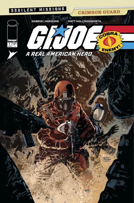GI JOE A REAL AMERICAN HERO SSSILENT MISSIONS CRIMSON GUARD #1 (ONE SHOT) CVR A GABRIEL HARDMAN 04/08/2026