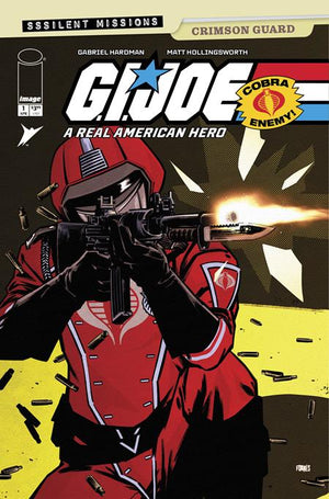 GI JOE A REAL AMERICAN HERO SSSILENT MISSIONS CRIMSON GUARD #1 (ONE SHOT) CVR B JORGE FORNES VAR 04/08/2026