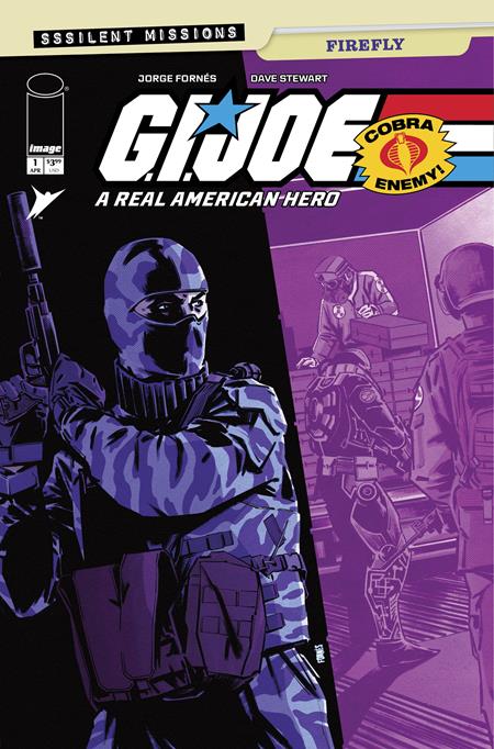 GI JOE A REAL AMERICAN HERO SSSILENT MISSIONS FIREFLY #1 (ONE SHOT) CVR A JORGE FORNES 04/29/2026
