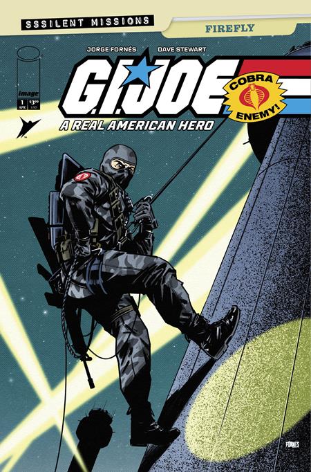 GI JOE A REAL AMERICAN HERO SSSILENT MISSIONS FIREFLY #1 (ONE SHOT) CVR B JORGE FORNES VAR 04/29/2026
