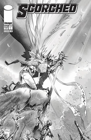 SPAWN SCORCHED #52 CVR B IG GUARA B&W VAR 04/29/2026