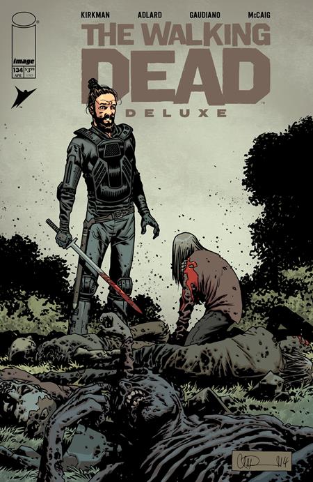 WALKING DEAD DELUXE #134 CVR B CHARLIE ADLARD & MAVE MCCAIG VAR (MR) 04/01/2026