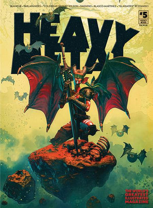 HEAVY METAL MAGAZINE #5 CVR A PASCAL BLANCHE (MR) 04/29/2026