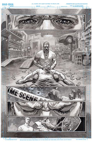 OLYMPUS SAGA MEGALITH #1 (OF 4) CVR J LEWIS LAROSA ORIGINAL ART EDITION 7 VAR 05/13/2026