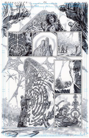 OLYMPUS SAGA MEGALITH #1 (OF 4) CVR X LEWIS LAROSA ORIGINAL ART EDITION 21 VAR 05/13/2026