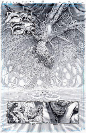 OLYMPUS SAGA MEGALITH #1 (OF 4) CVR Z LEWIS LAROSA ORIGINAL ART EDITION 23 VAR 05/13/2026