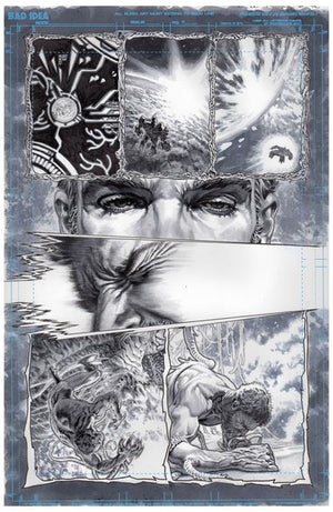 OLYMPUS SAGA MEGALITH #1 (OF 4) CVR AC LEWIS LAROSA ORIGINAL ART EDITION 26 VAR 05/13/2026