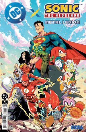 DC X SONIC THE HEDGEHOG THE METAL LEGION #1 (OF 5) CVR A PABLO M COLLAR 05/06/2026