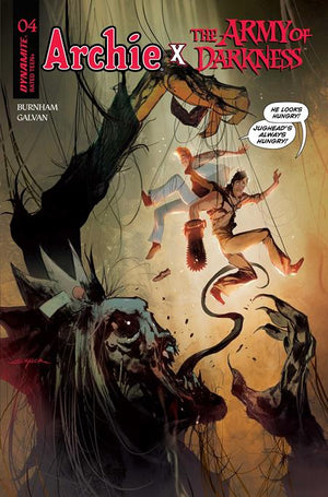 ARCHIE X ARMY OF DARKNESS #4 CVR E STUART SAYGER VAR 05/13/2026