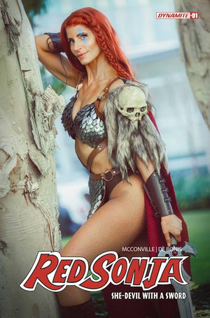 RED SONJA SHE DEVIL WITH A SWORD #1 CVR E WOMAN OF WONDER COSPLAY VAR 05/06/2026