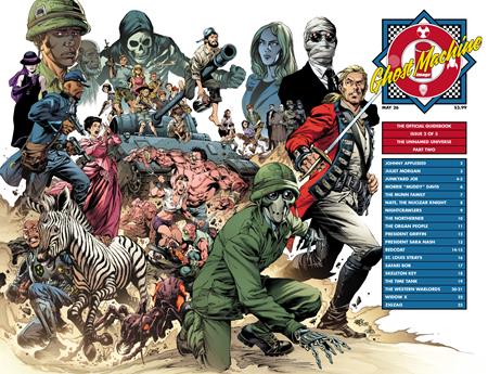 GHOST MACHINE THE OFFICIAL GUIDEBOOK #2 (OF 5) CVR C IVAN REIS & DANNY MIKI WRAPAROUND VAR 05/06/2026